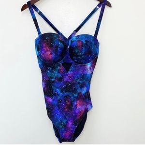 Torrid Vixen Collection Galaxy One Piece Swim Suit Size 5X